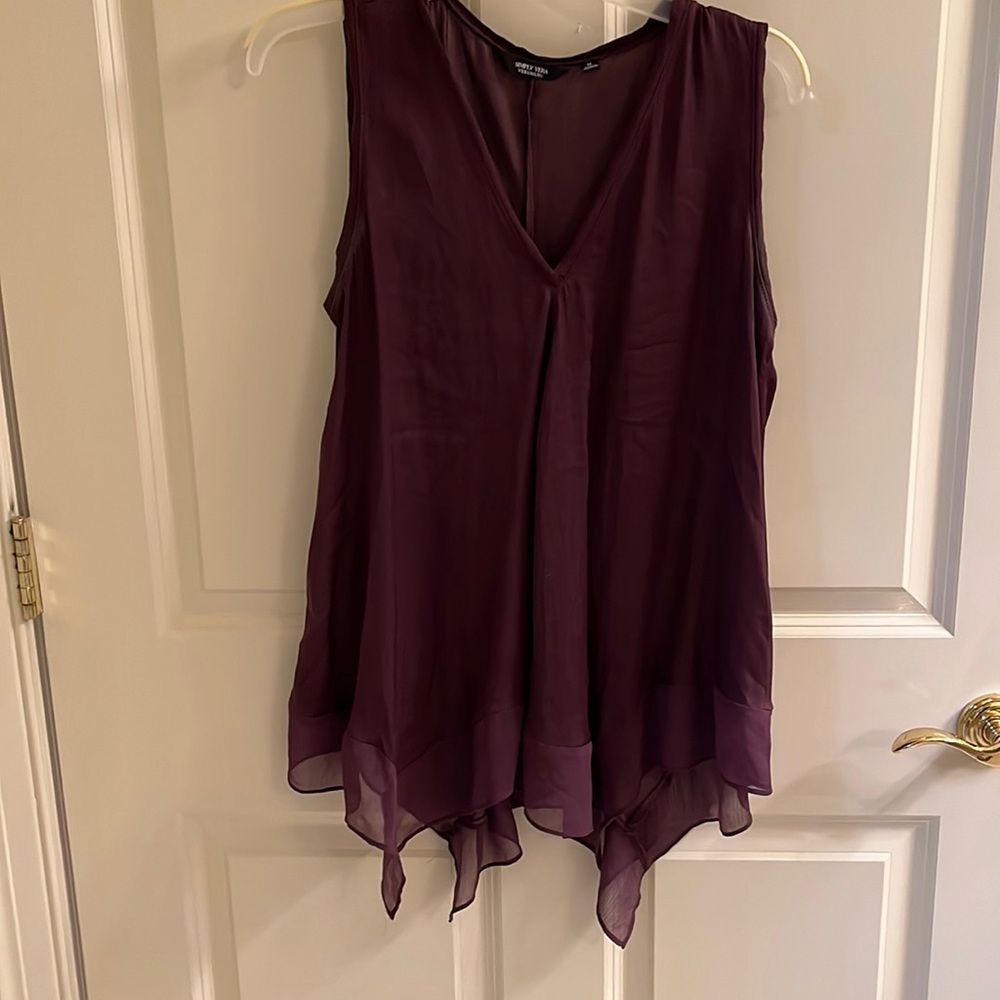 Simply Vera Vera Wang Sleeveless Top